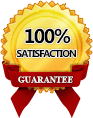 100% satisfaction guarantee